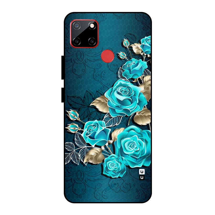Rose Sheet Metal Back Case for Realme C12