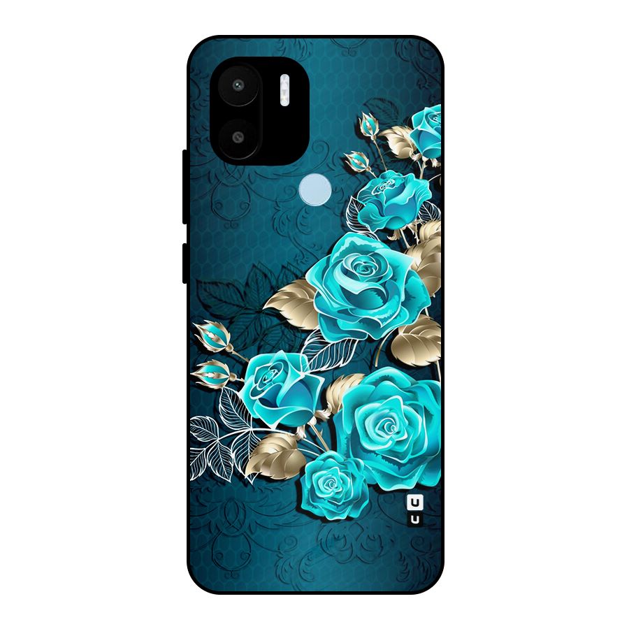 Rose Sheet Metal Back Case for Redmi A2+