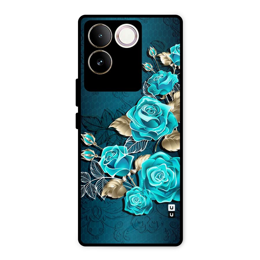 Rose Sheet Metal Back Case for Vivo T2 Pro