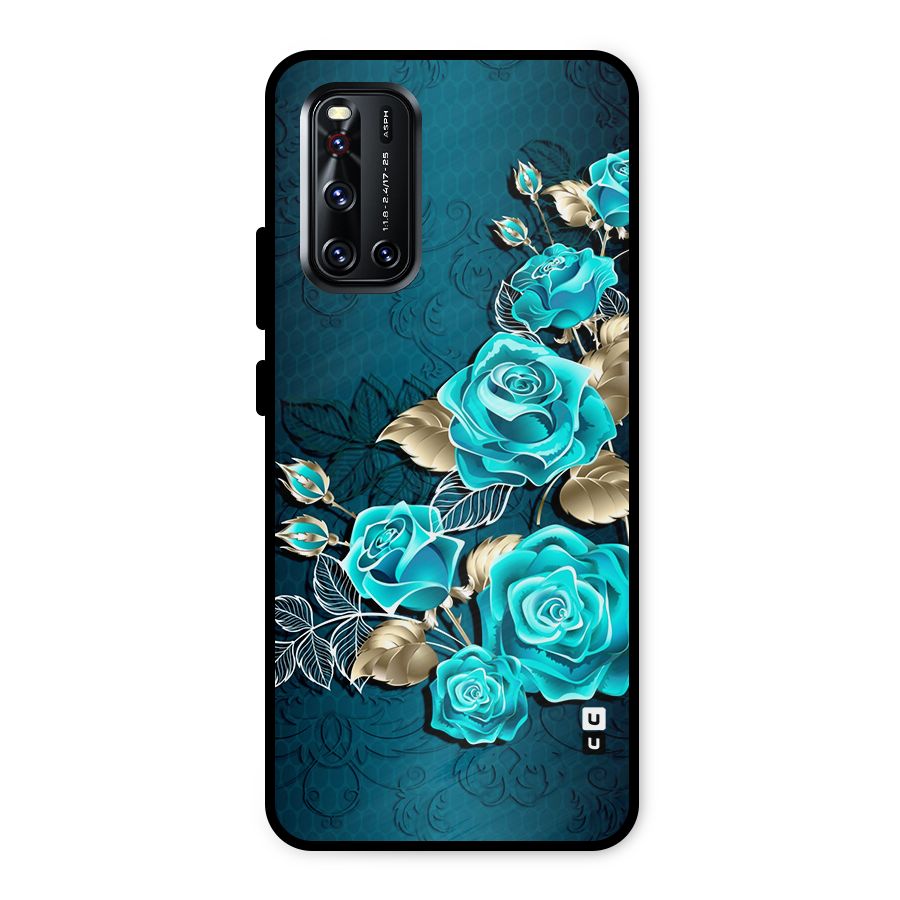 Rose Sheet Metal Back Case for Vivo V19