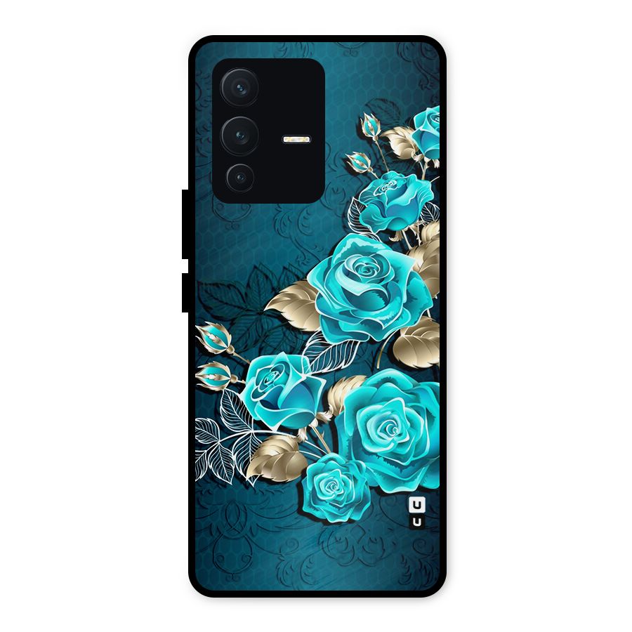 Rose Sheet Metal Back Case for Vivo V23 5G