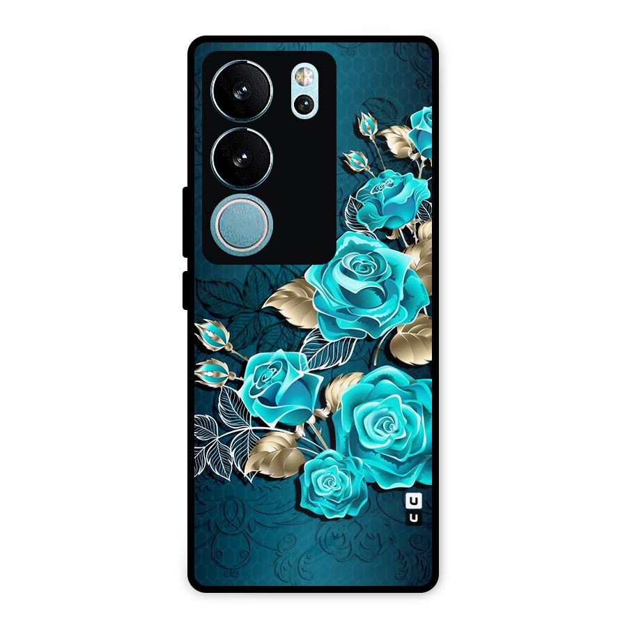 Rose Sheet Metal Back Case for Vivo V29 Pro