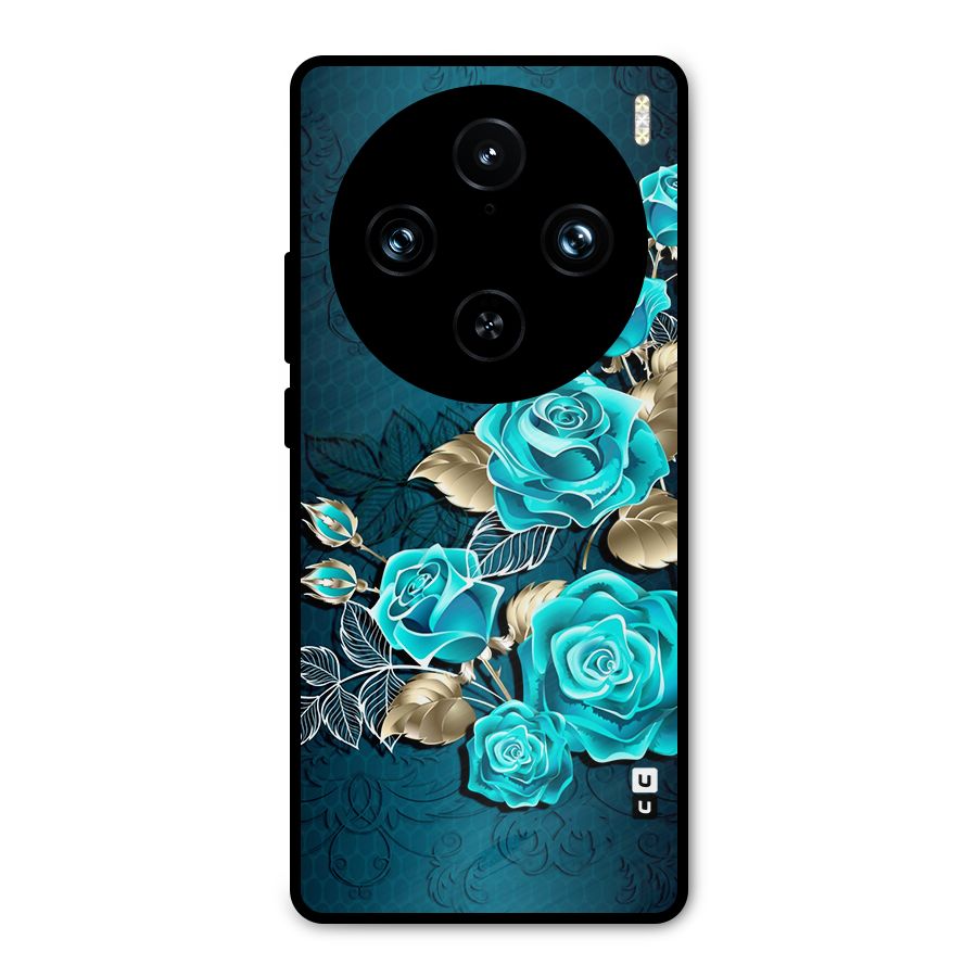 Rose Sheet Metal Back Case for Vivo X100 Pro