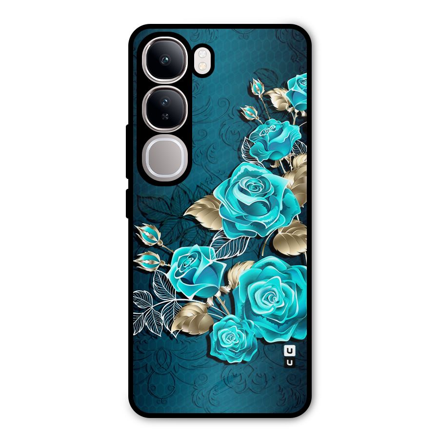 Rose Sheet Metal Back Case for Vivo Y300