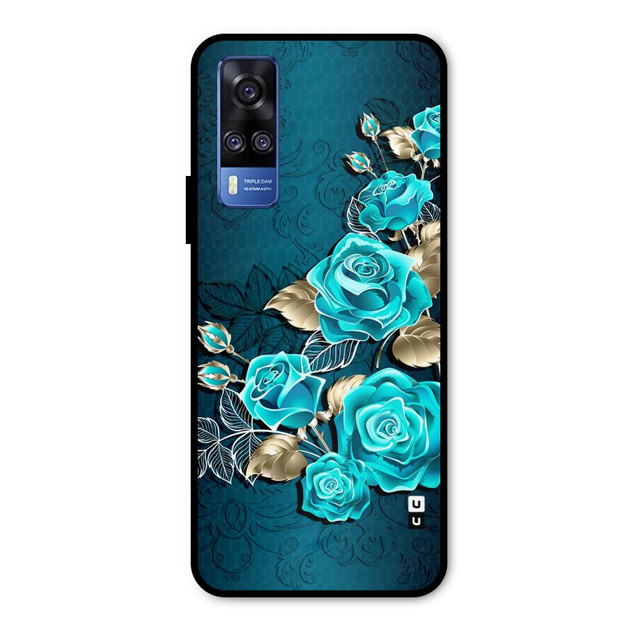 Rose Sheet Metal Back Case for Vivo Y31