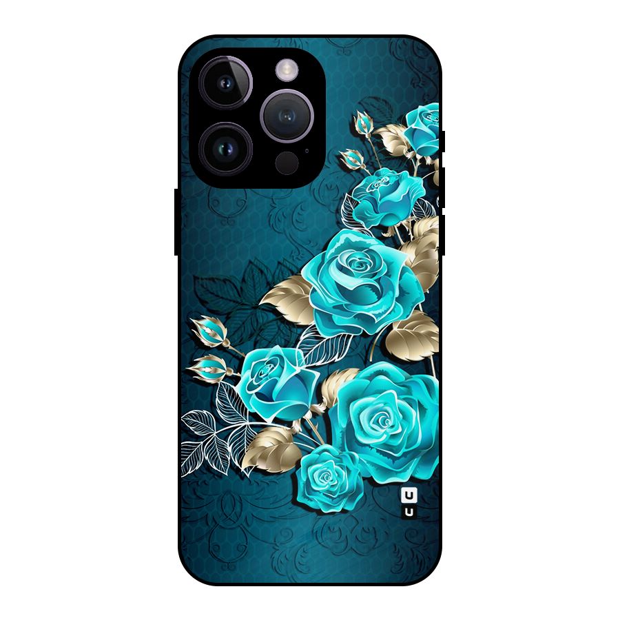 Rose Sheet Metal Back Case for iPhone 14 Pro Max