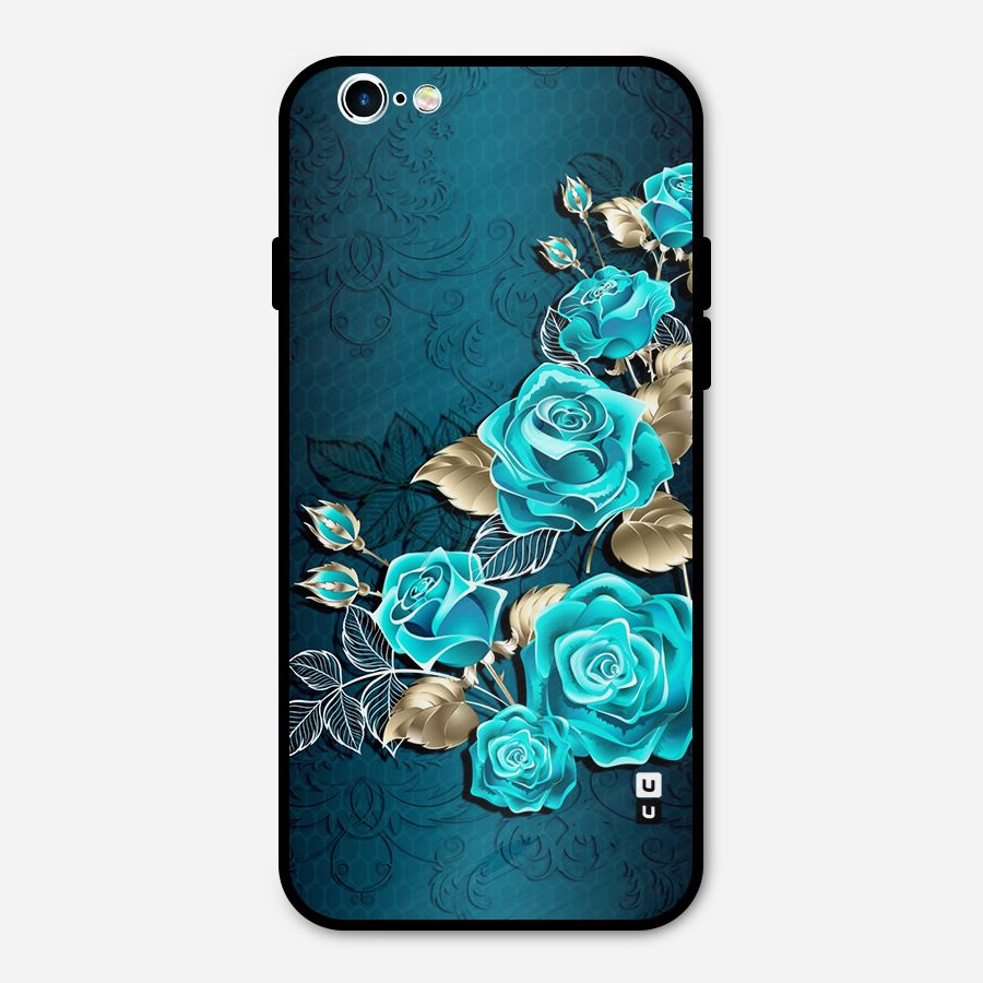 Rose Sheet Metal Back Case for iPhone 6 6s