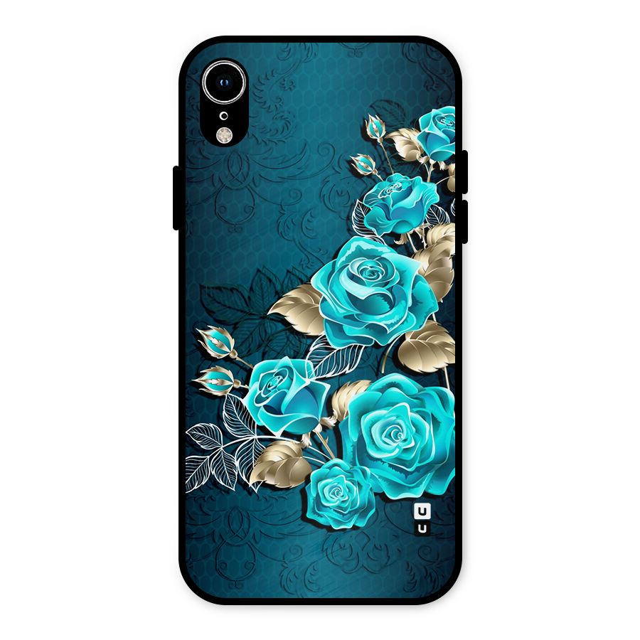 Rose Sheet Metal Back Case for iPhone XR