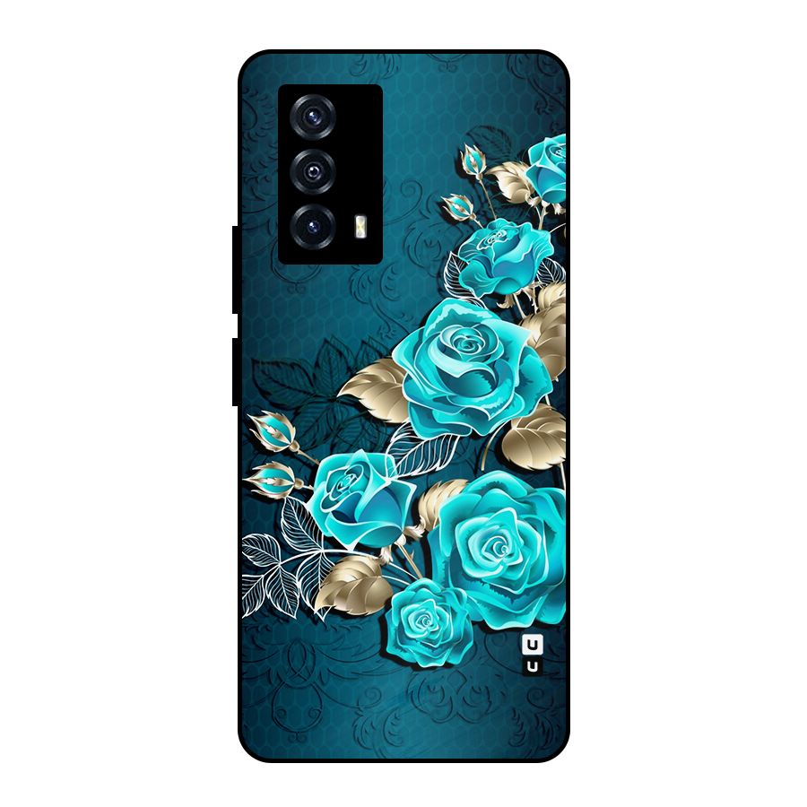 Rose Sheet Metal Back Case for iQOO Z5
