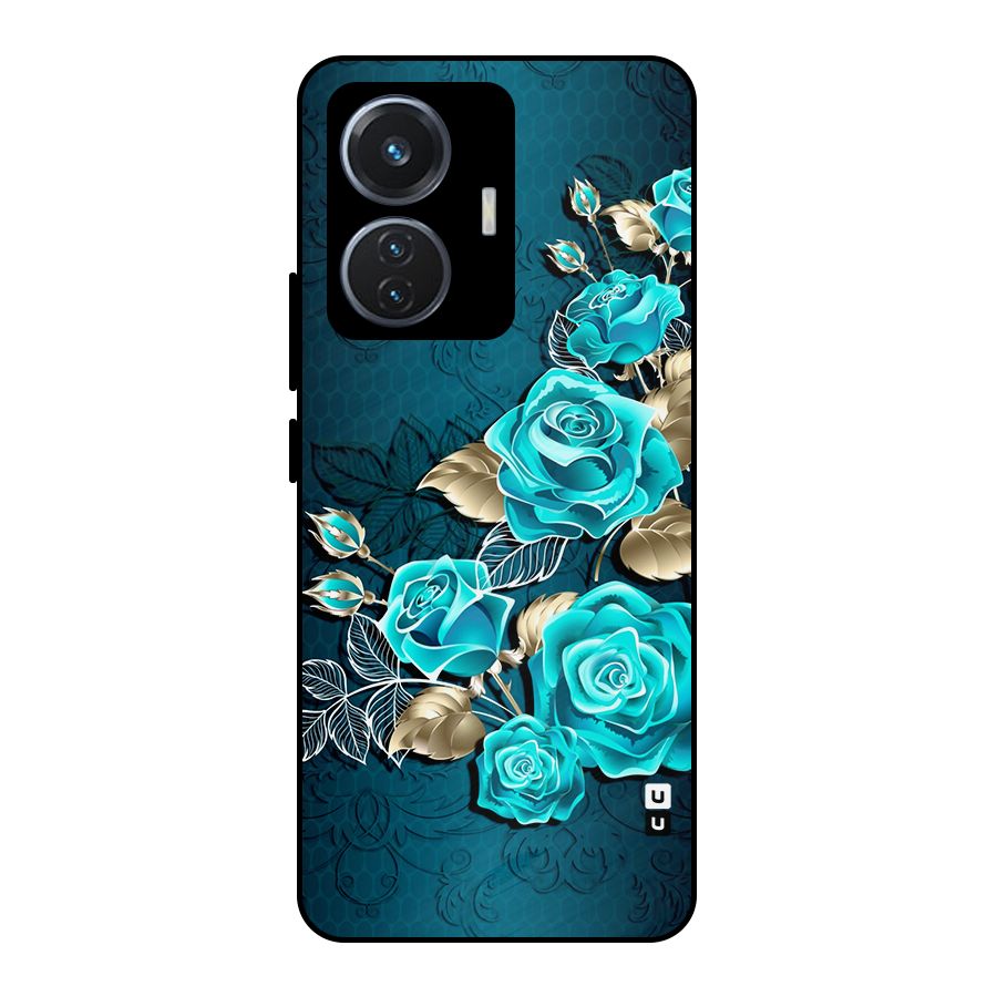 Rose Sheet Metal Back Case for iQOO Z6 44W