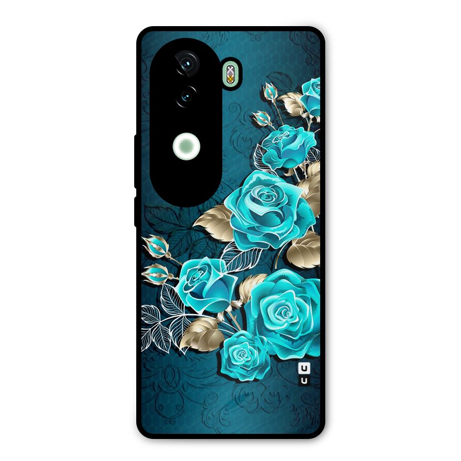 Rose Sheet Metal Back Case for iQOO Z9s