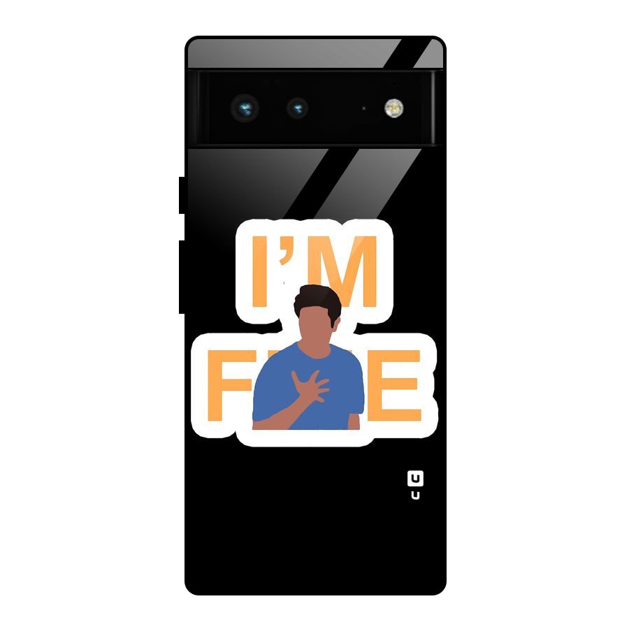 Ross is Fine Glass Back Case for Google Pixel 6