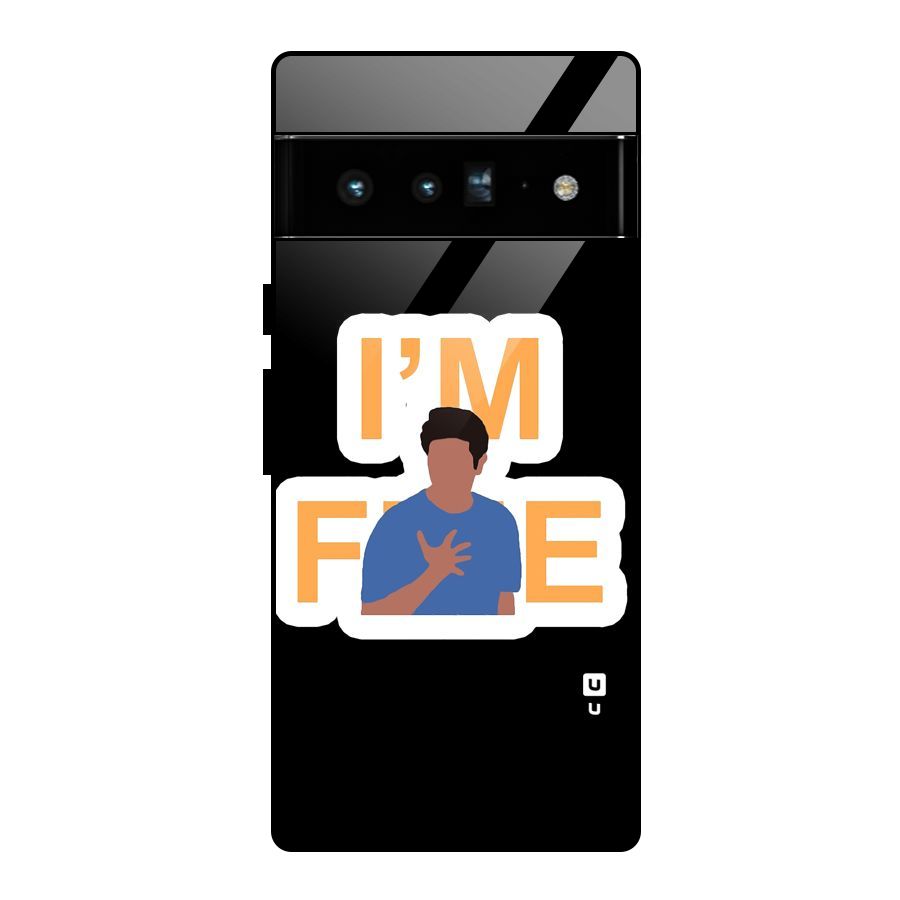 Ross is Fine Glass Back Case for Google Pixel 6 Pro