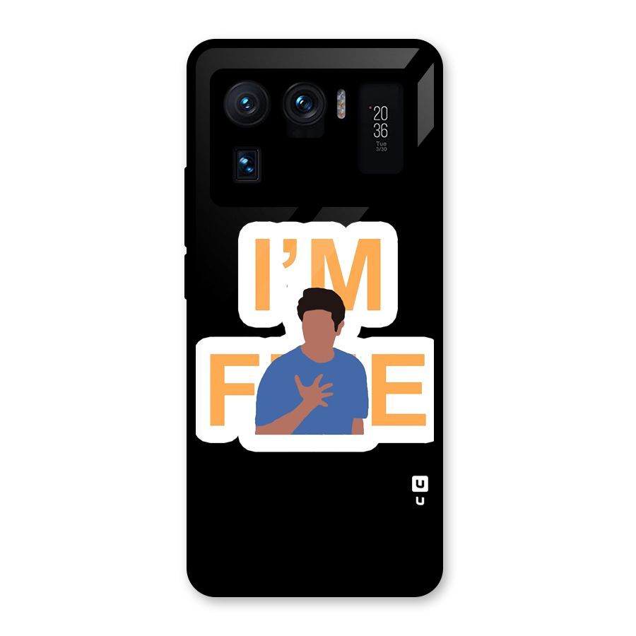 Ross is Fine Glass Back Case for Mi 11 Ultra