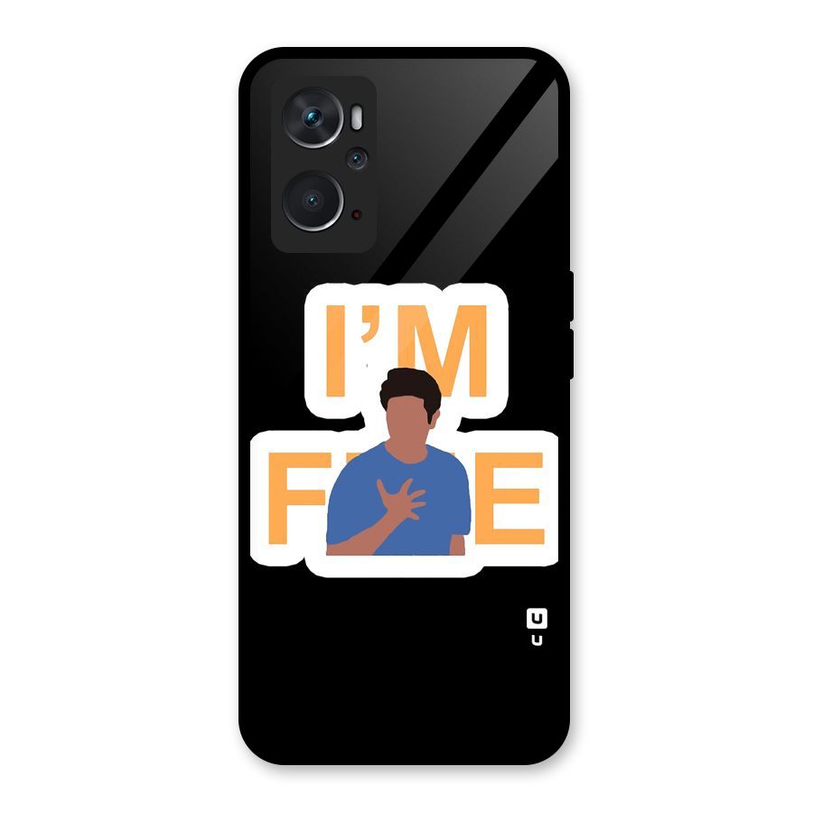 Ross is Fine Glass Back Case for Oppo K10 4G