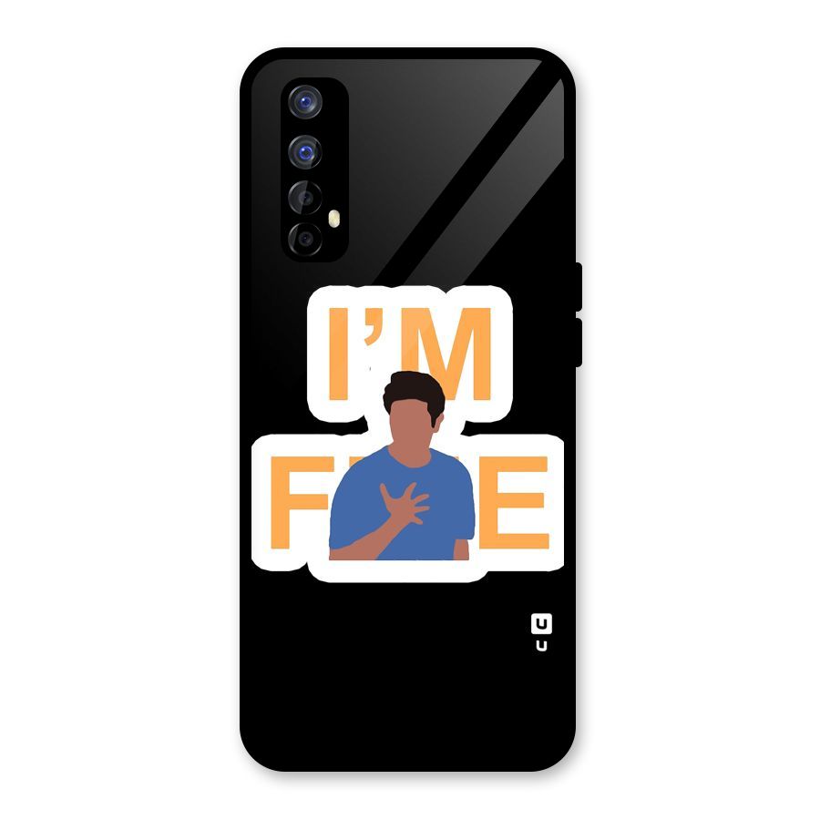 Ross is Fine Glass Back Case for Realme Narzo 20 Pro
