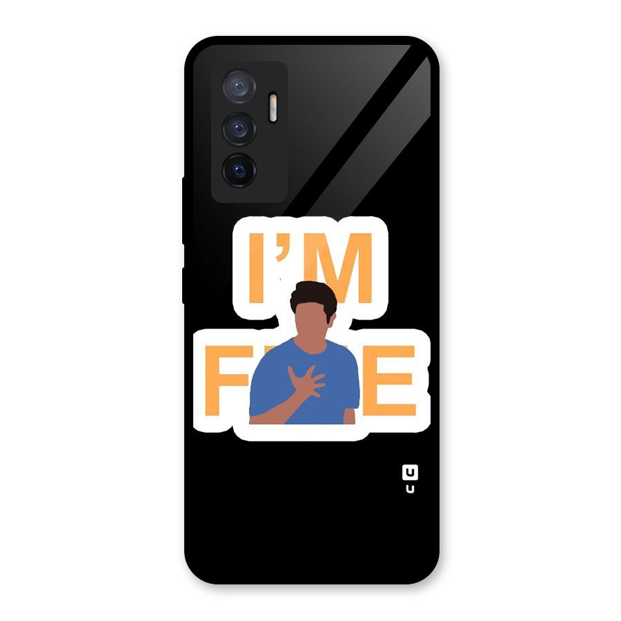 Ross is Fine Glass Back Case for Vivo V23e