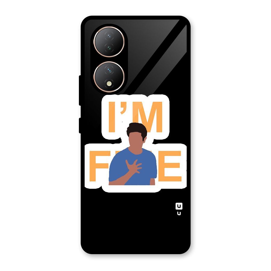 Ross is Fine Glass Back Case for Vivo Y100A