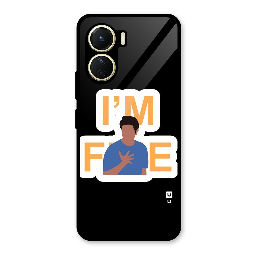 Ross is Fine Glass Back Case for Vivo Y16