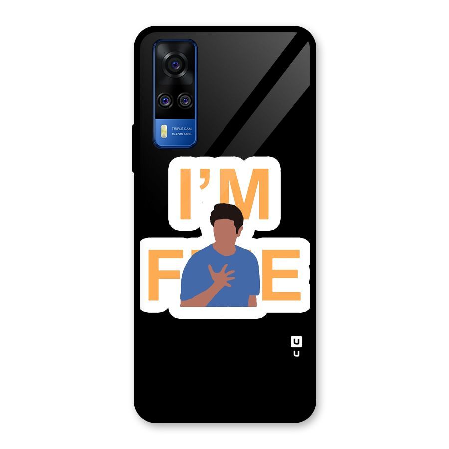 Ross is Fine Glass Back Case for Vivo Y31