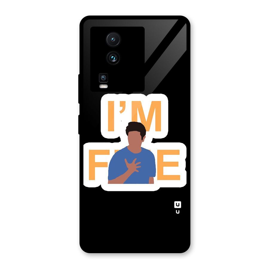 Ross is Fine Glass Back Case for Vivo iQOO Neo 7 Pro