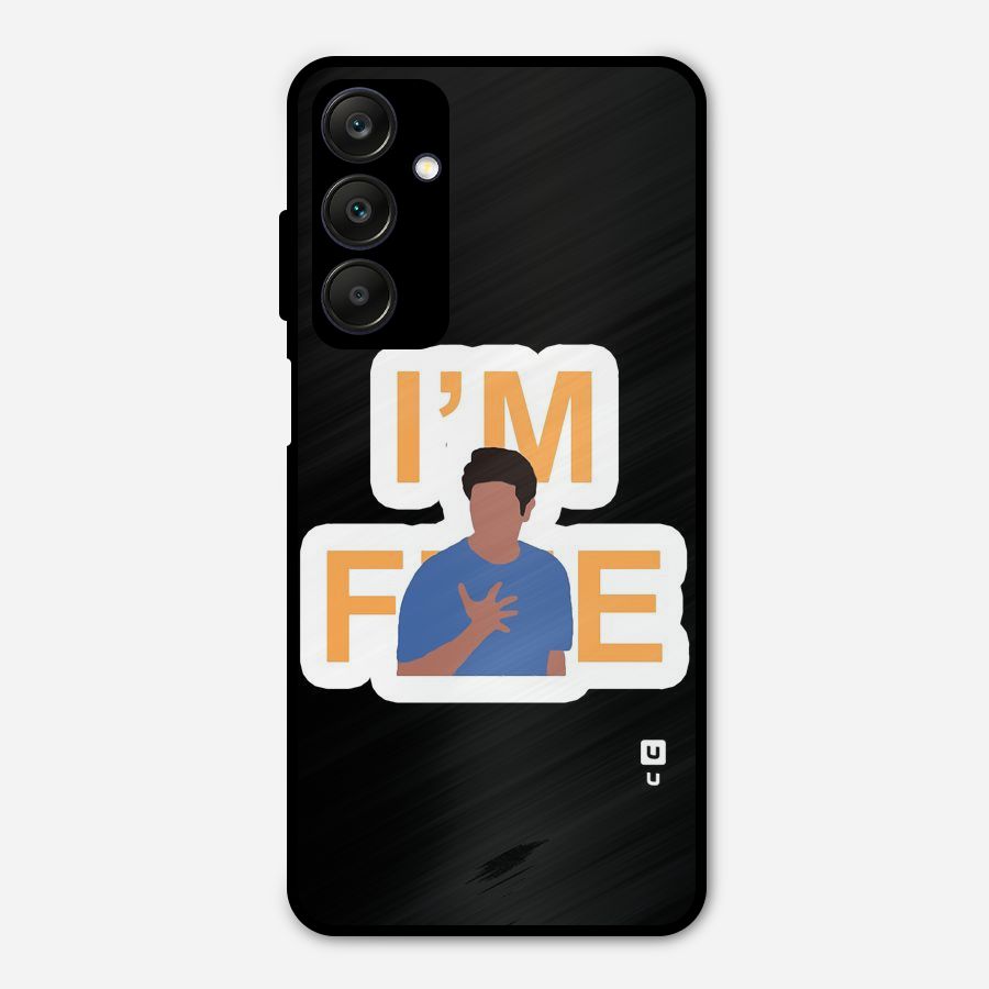 Ross is Fine Metal Back Case for Galaxy A25 5G
