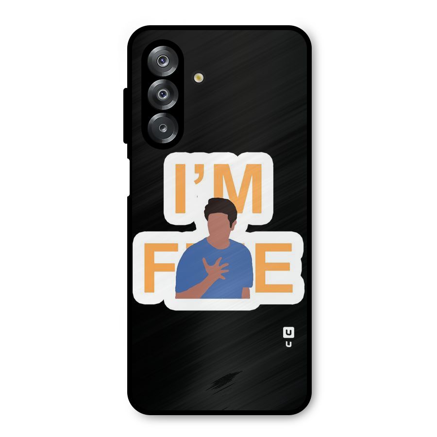 Ross is Fine Metal Back Case for Galaxy A26