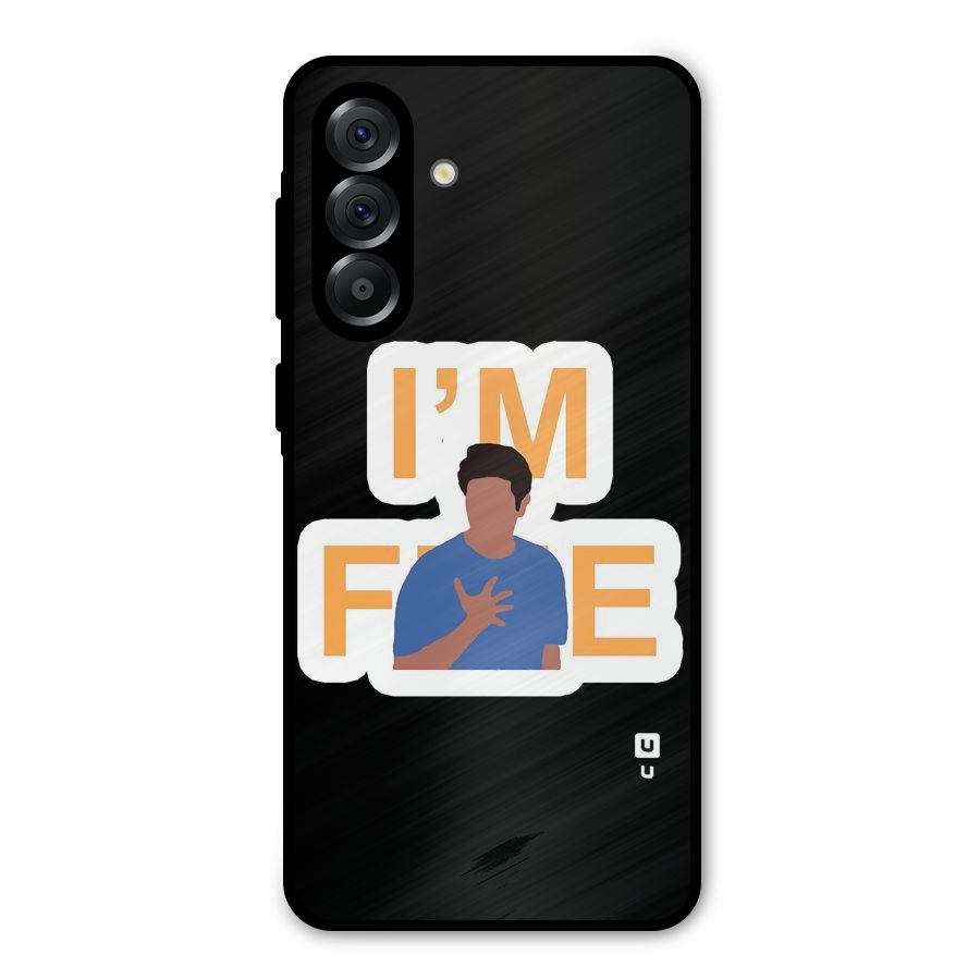 Ross is Fine Metal Back Case for Galaxy A56