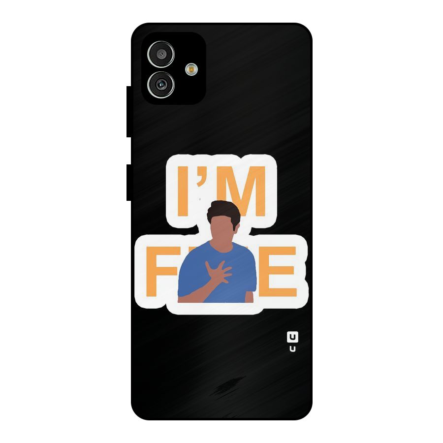 Ross is Fine Metal Back Case for Galaxy M13 5G