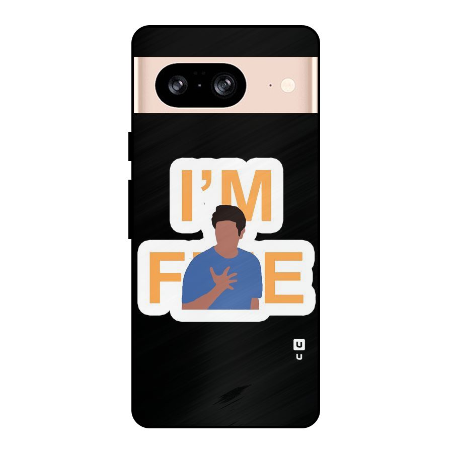 Ross is Fine Metal Back Case for Google Pixel 8