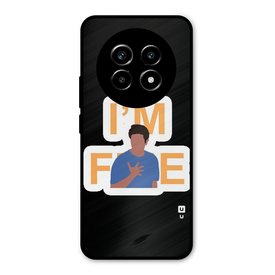 Ross is Fine Metal Back Case for Realme 14 Pro Lite