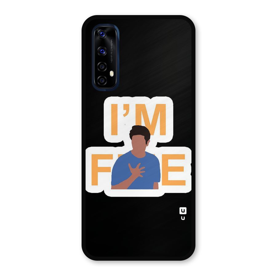 Ross is Fine Metal Back Case for Realme 7