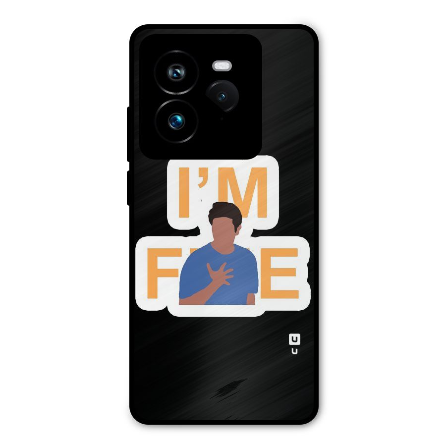 Ross is Fine Metal Back Case for Realme GT 7 Pro
