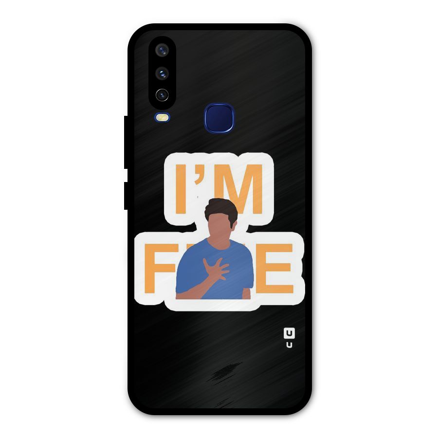Ross is Fine Metal Back Case for Vivo V17