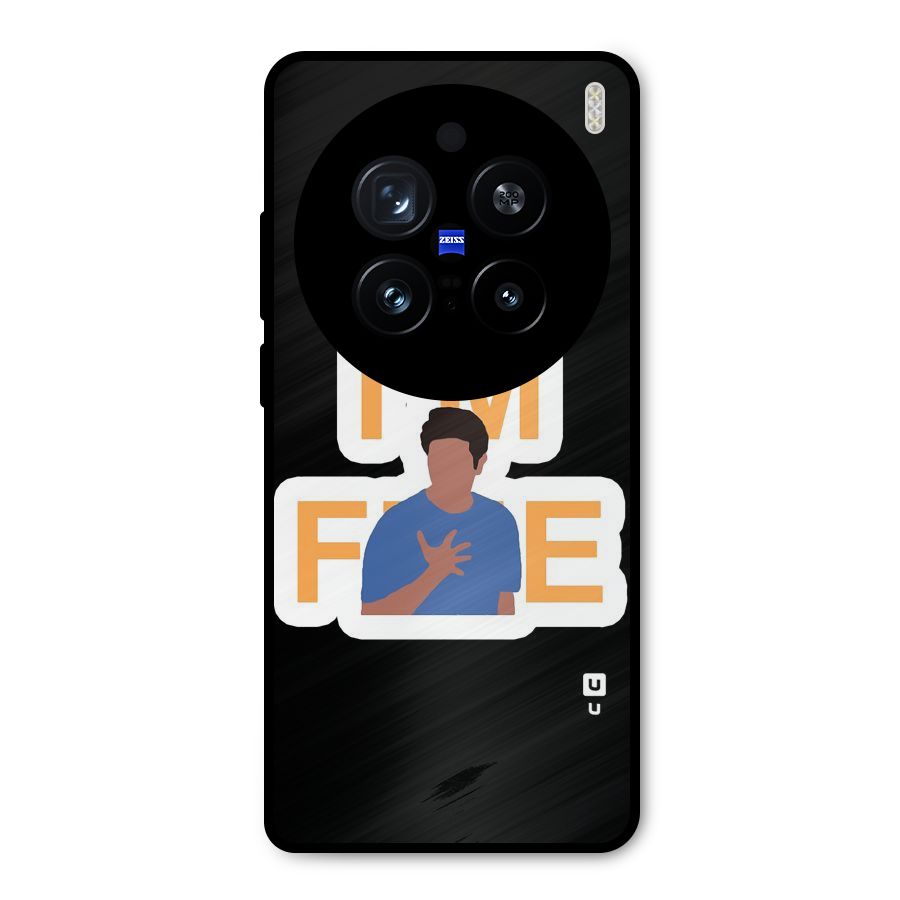 Ross is Fine Metal Back Case for Vivo X200 Pro