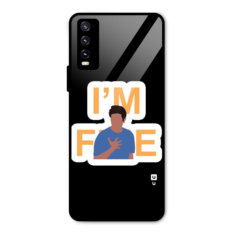 Ross is Fine Metal Back Case for Vivo Y20g