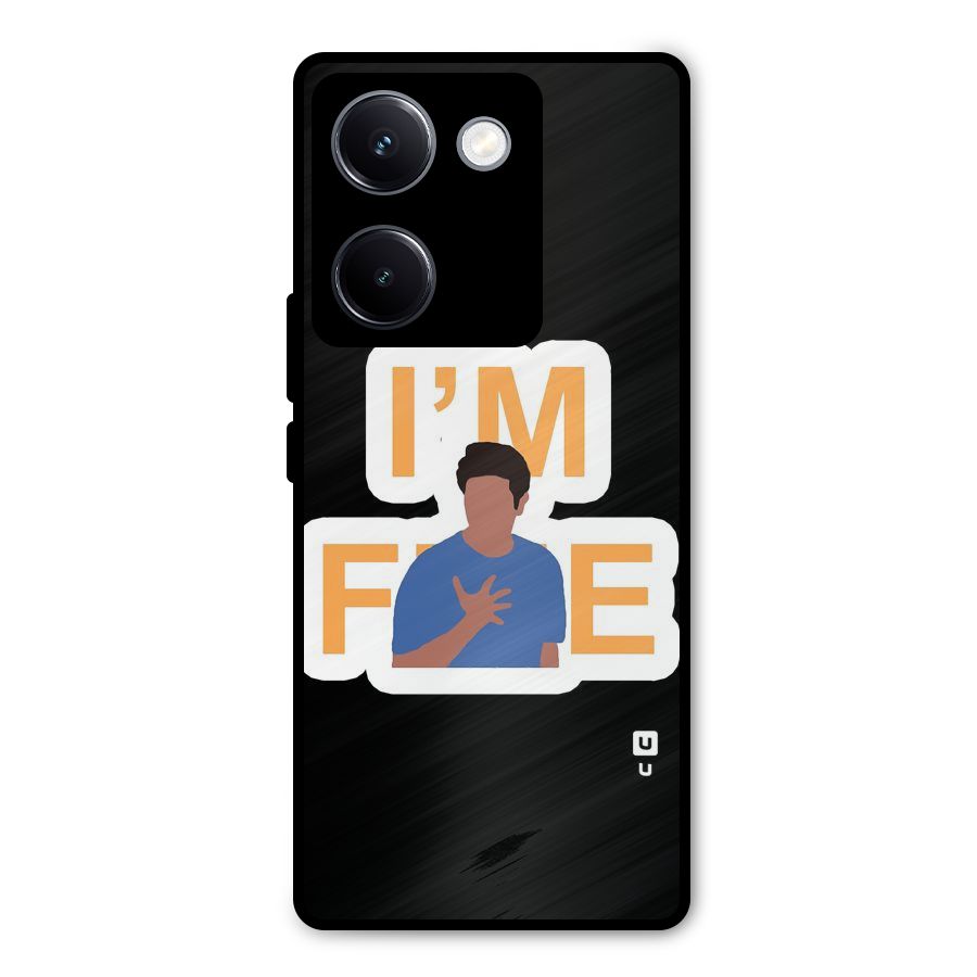 Ross is Fine Metal Back Case for Vivo Y300 Plus
