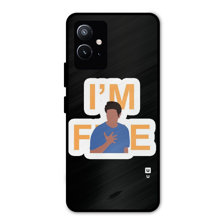 Ross is Fine Metal Back Case for Vivo Y75 5G