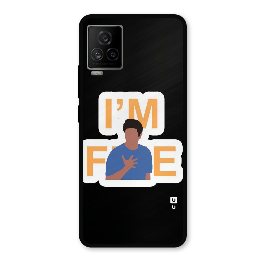 Ross is Fine Metal Back Case for iQOO 7 Legend 5G