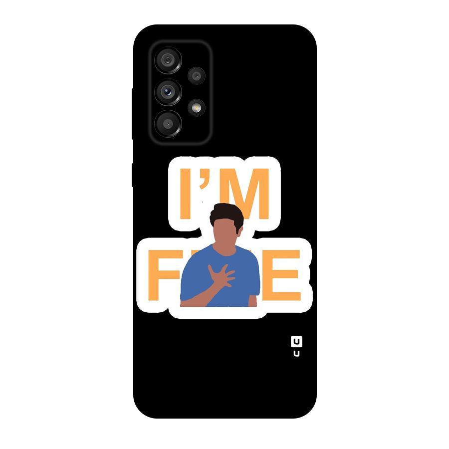 Ross is Fine Original Polycarbonate Back Case for Galaxy A73 5G