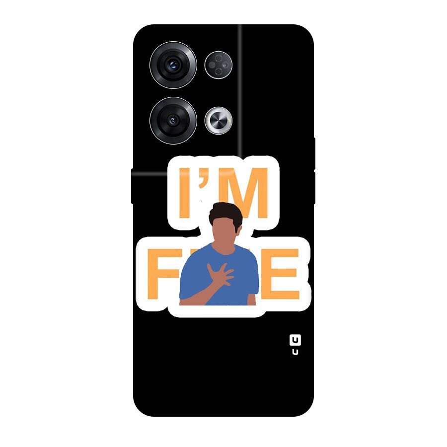 Ross is Fine Original Polycarbonate Back Case for Oppo Reno8 Pro 5G