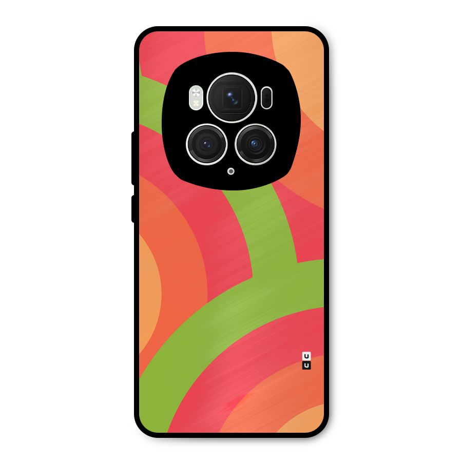 Rounded Shapes Metal Back Case for Honor Magic6 Pro