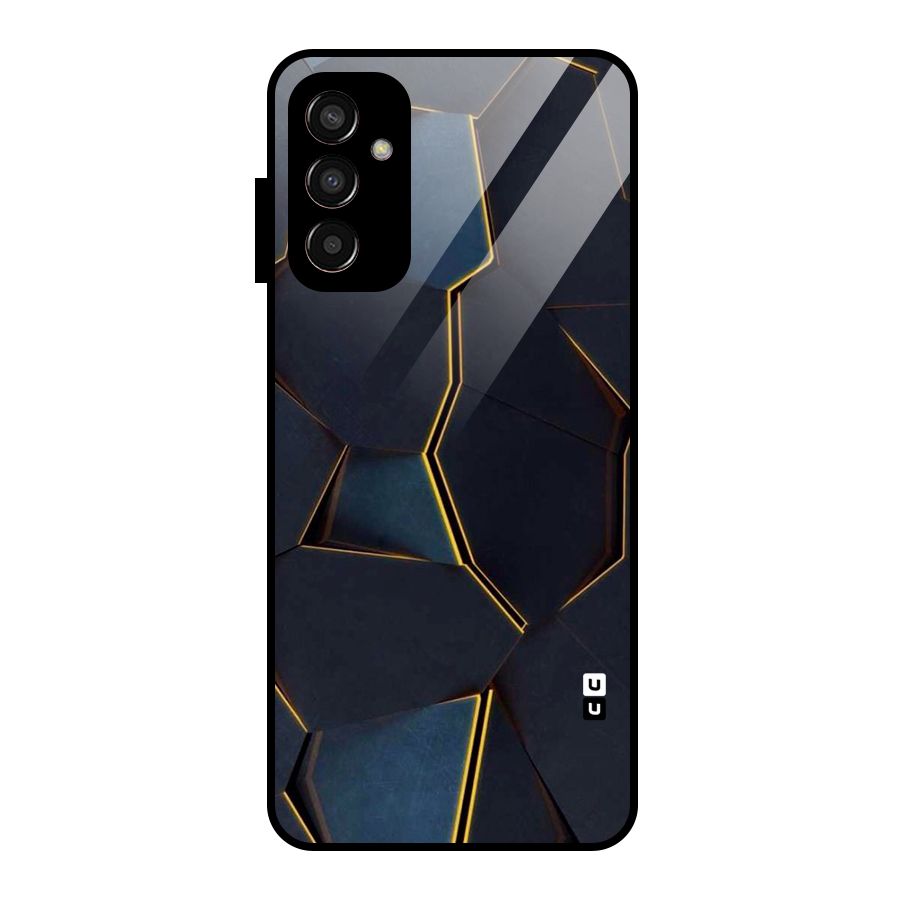 Royal Abstract Glass Back Case for Galaxy F13