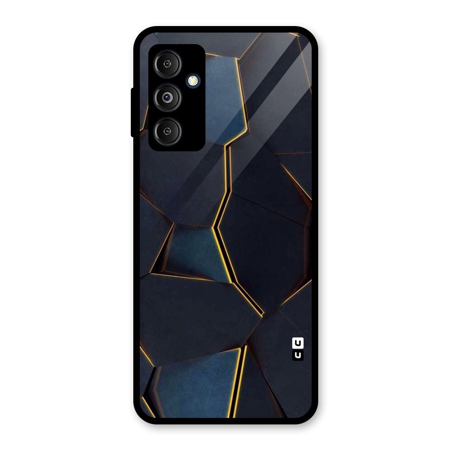 Royal Abstract Glass Back Case for Galaxy M14 5G