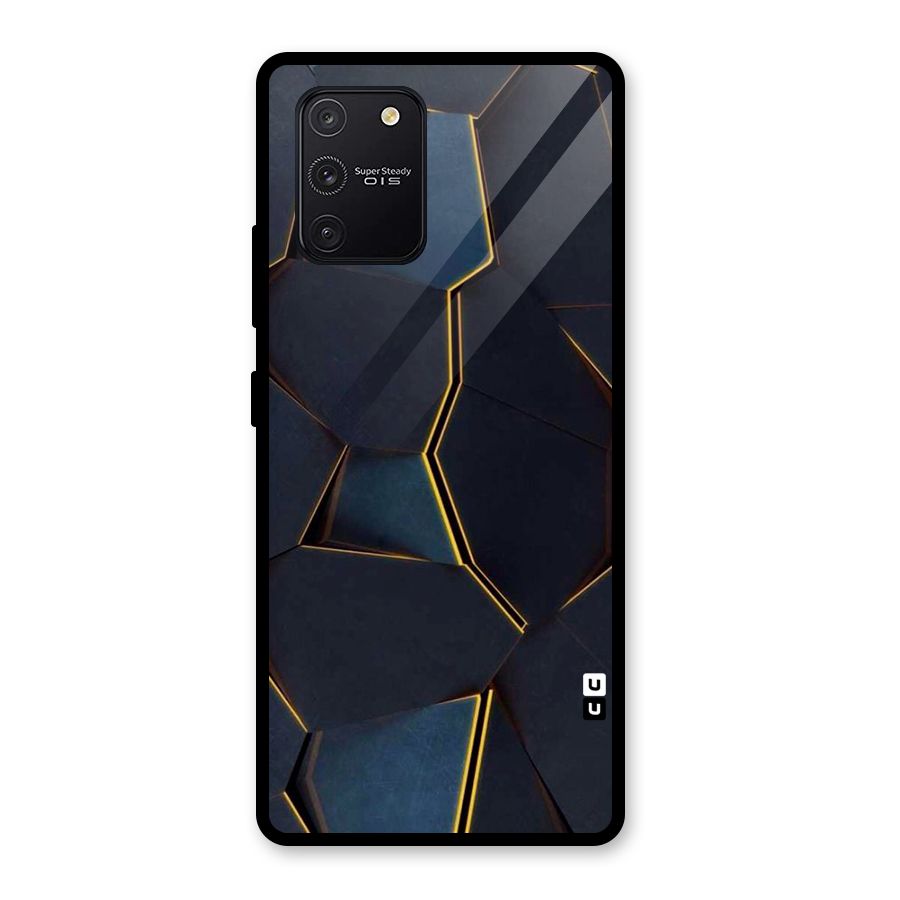 Royal Abstract Glass Back Case for Galaxy S10 Lite