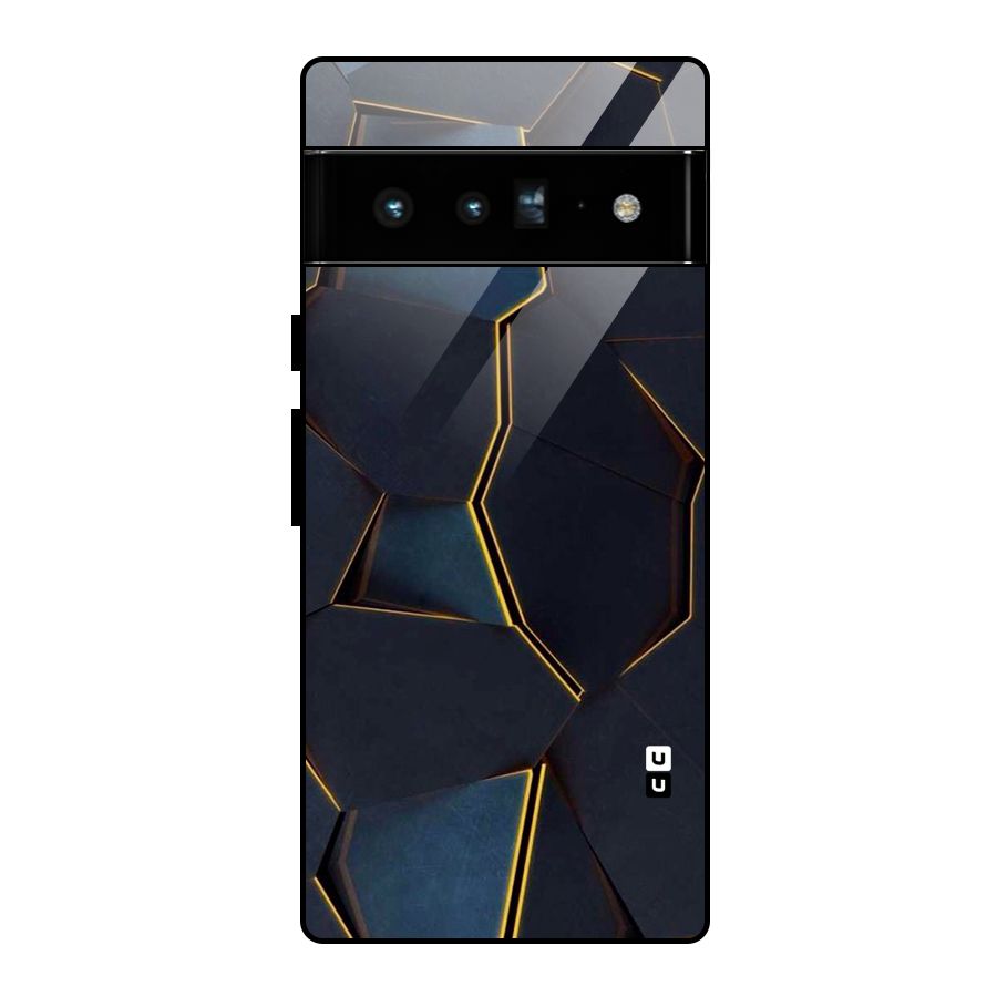 Royal Abstract Glass Back Case for Google Pixel 6 Pro