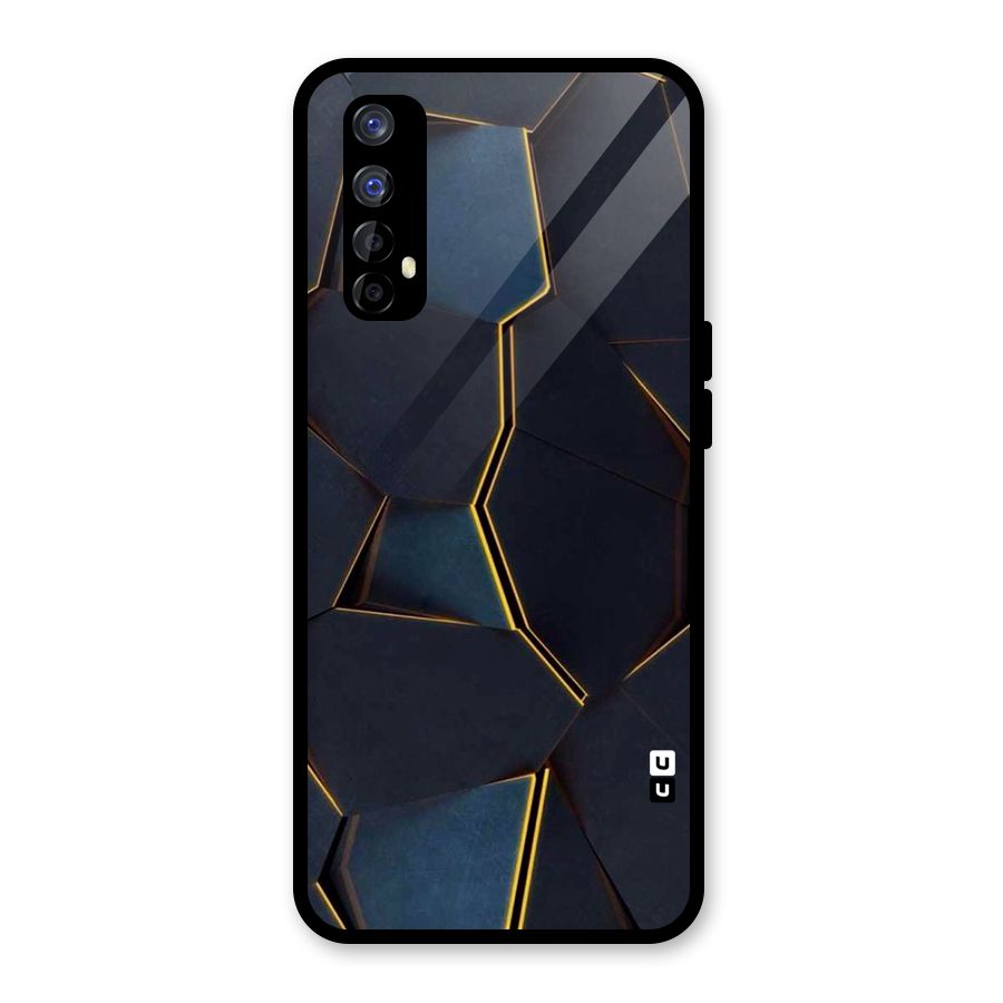 Royal Abstract Glass Back Case for Realme 7