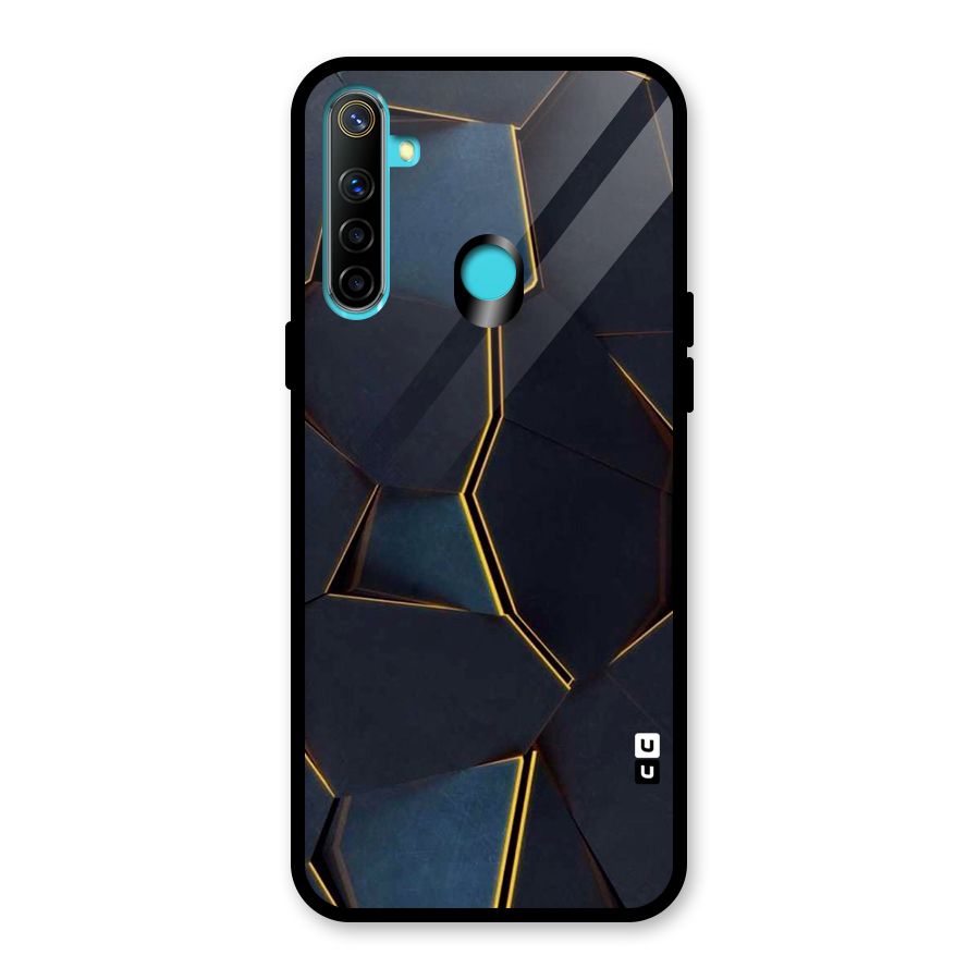 Royal Abstract Glass Back Case for Realme Narzo 10