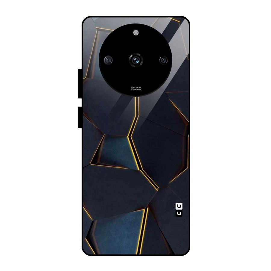 Royal Abstract Glass Back Case for Realme Narzo 60 5G