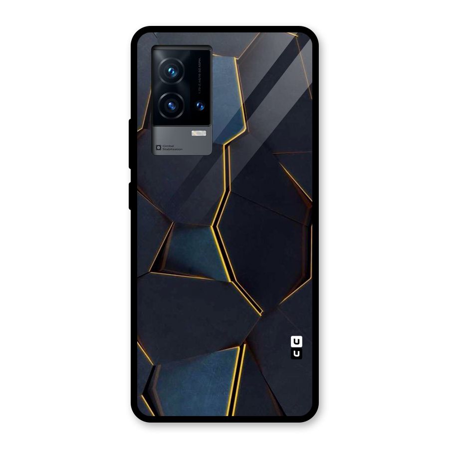 Royal Abstract Glass Back Case for iQOO 9 5G